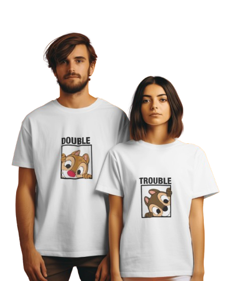 Double & Trouble Matching T-Shirt Set